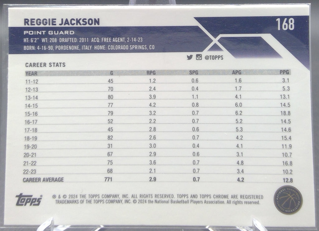 Reggie Jackson #168