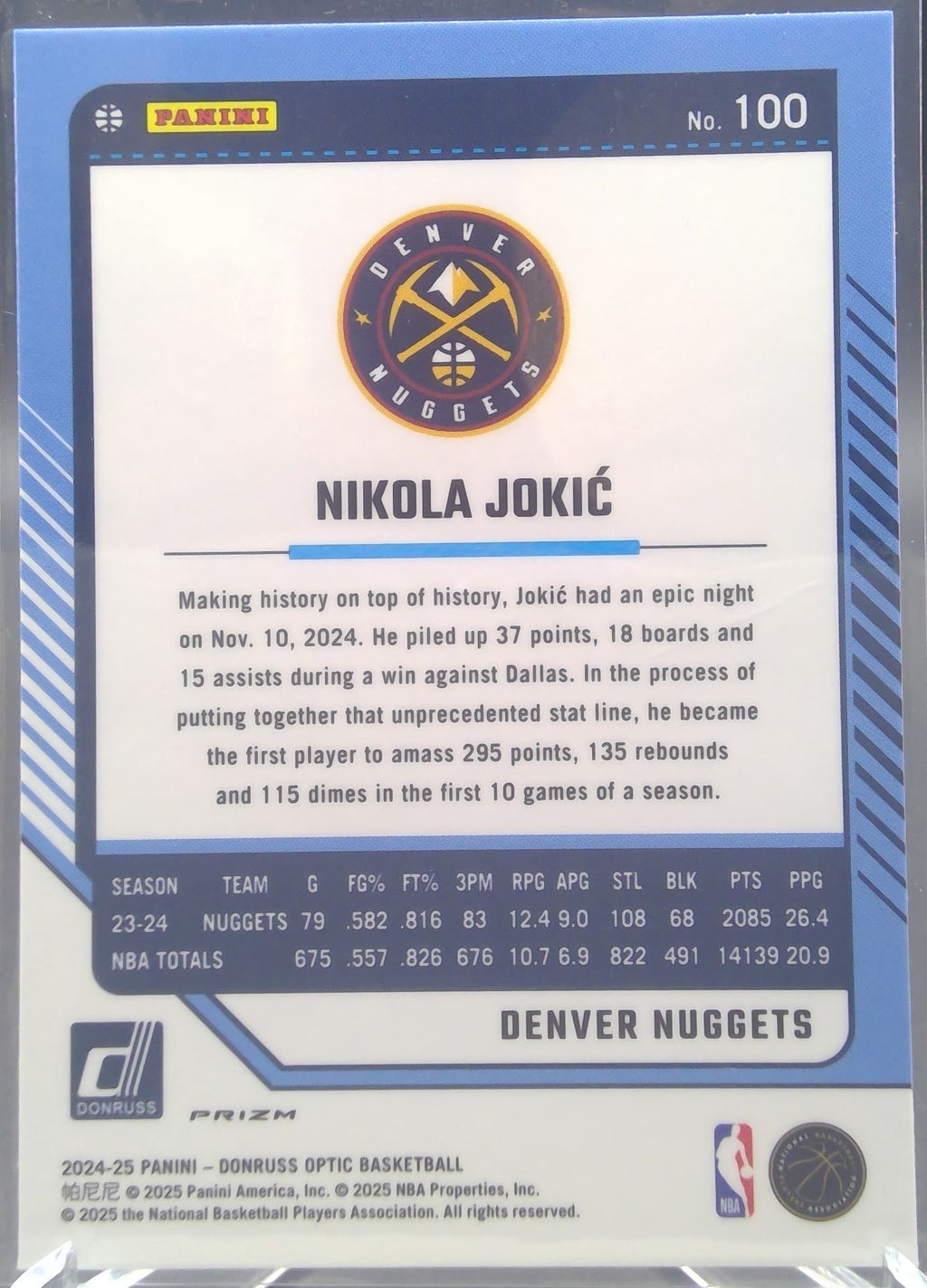 Nikola Jokic #100