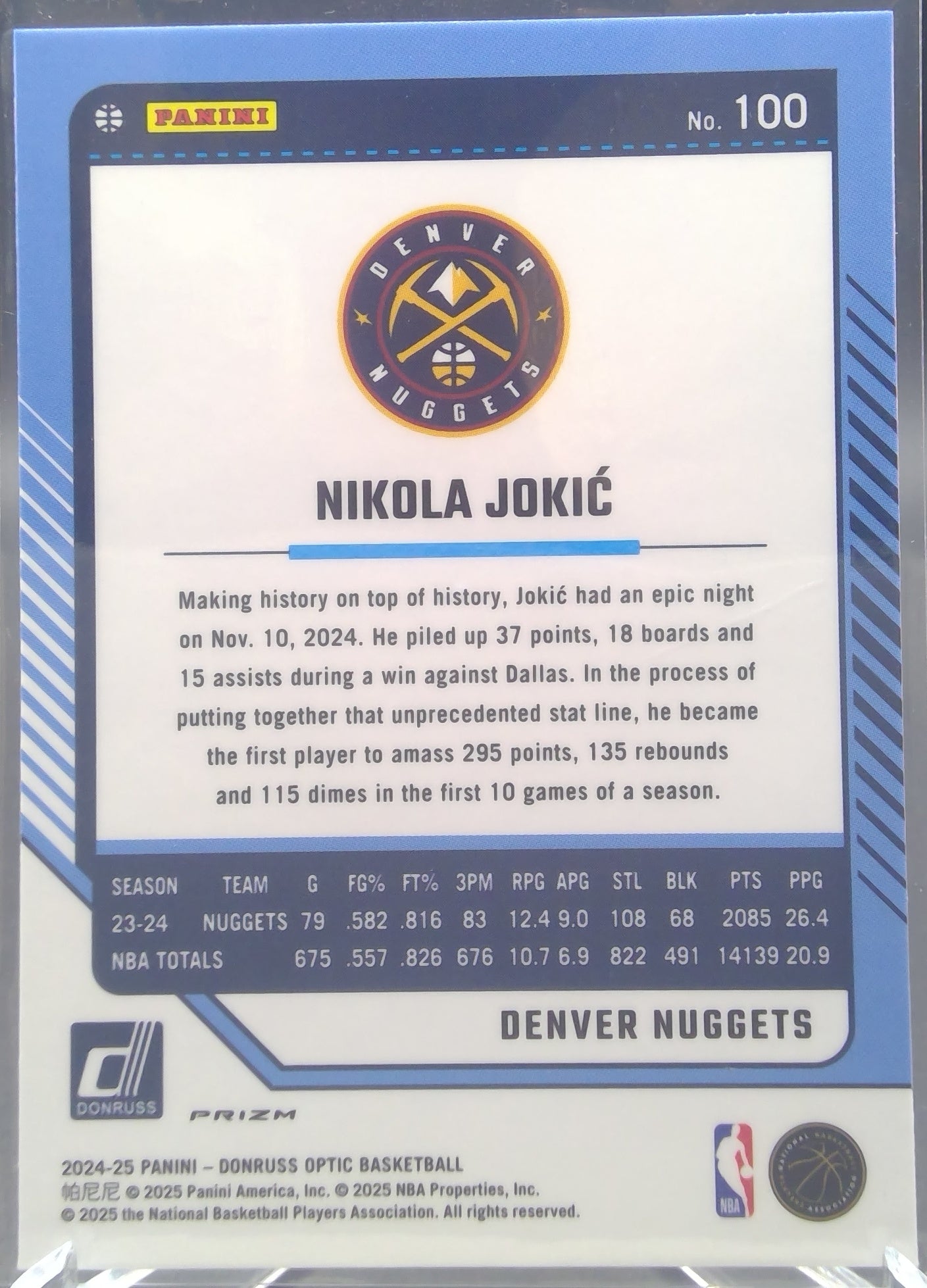 Nikola Jokic #100