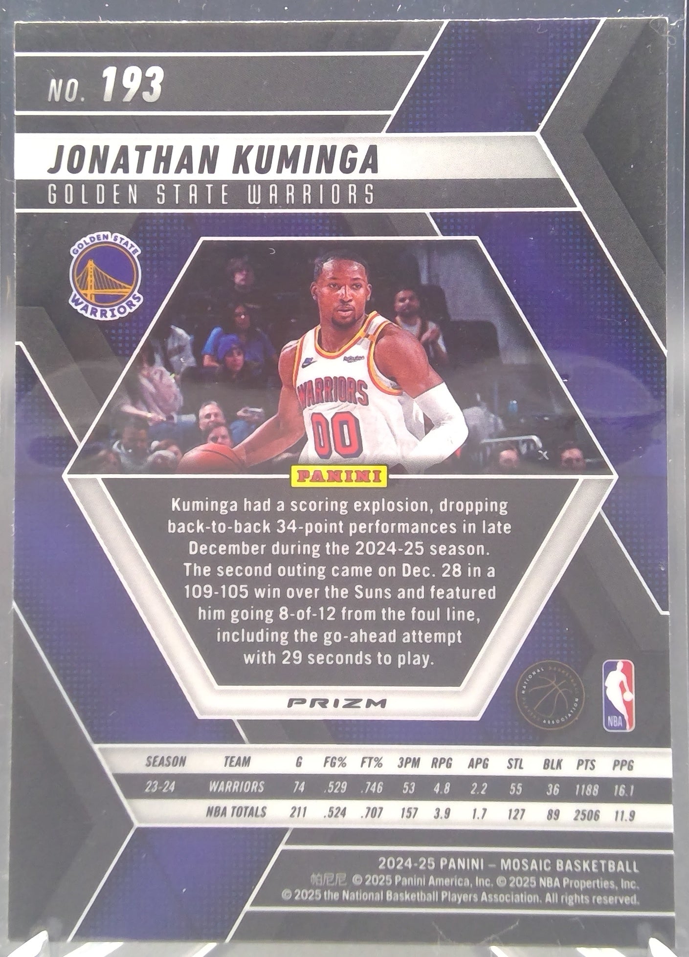 Jonathan Kuminga #193