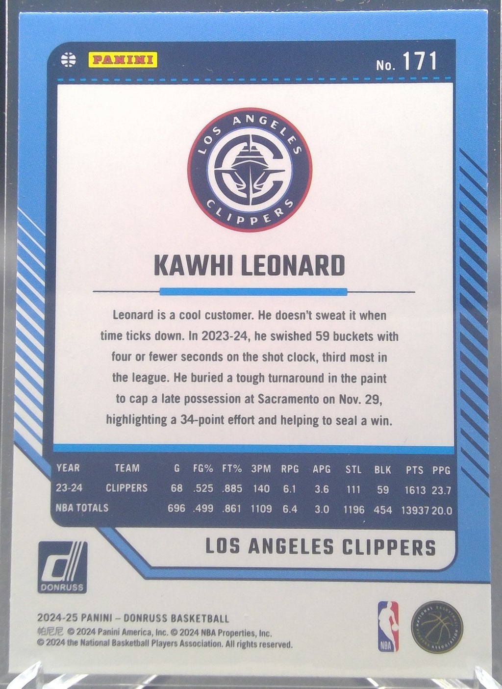 Kawhi Leonard #171