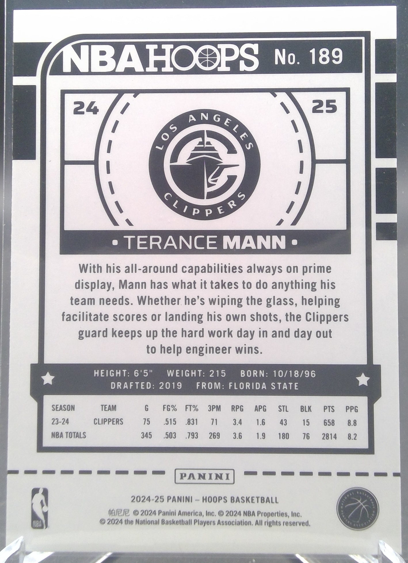 Terance Mann #189