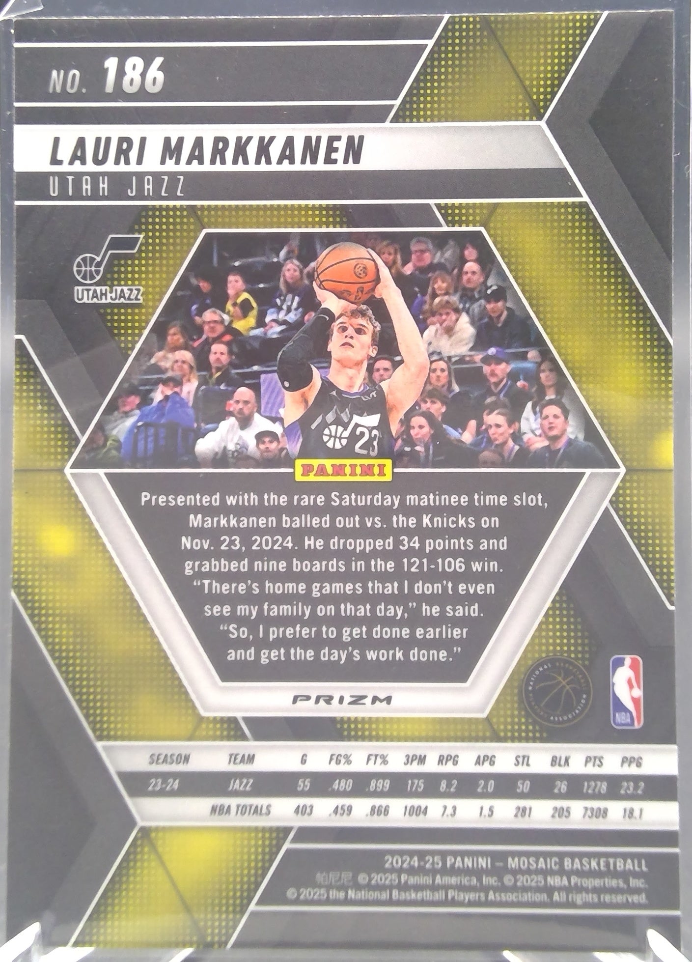 Lauri Markkanen #186