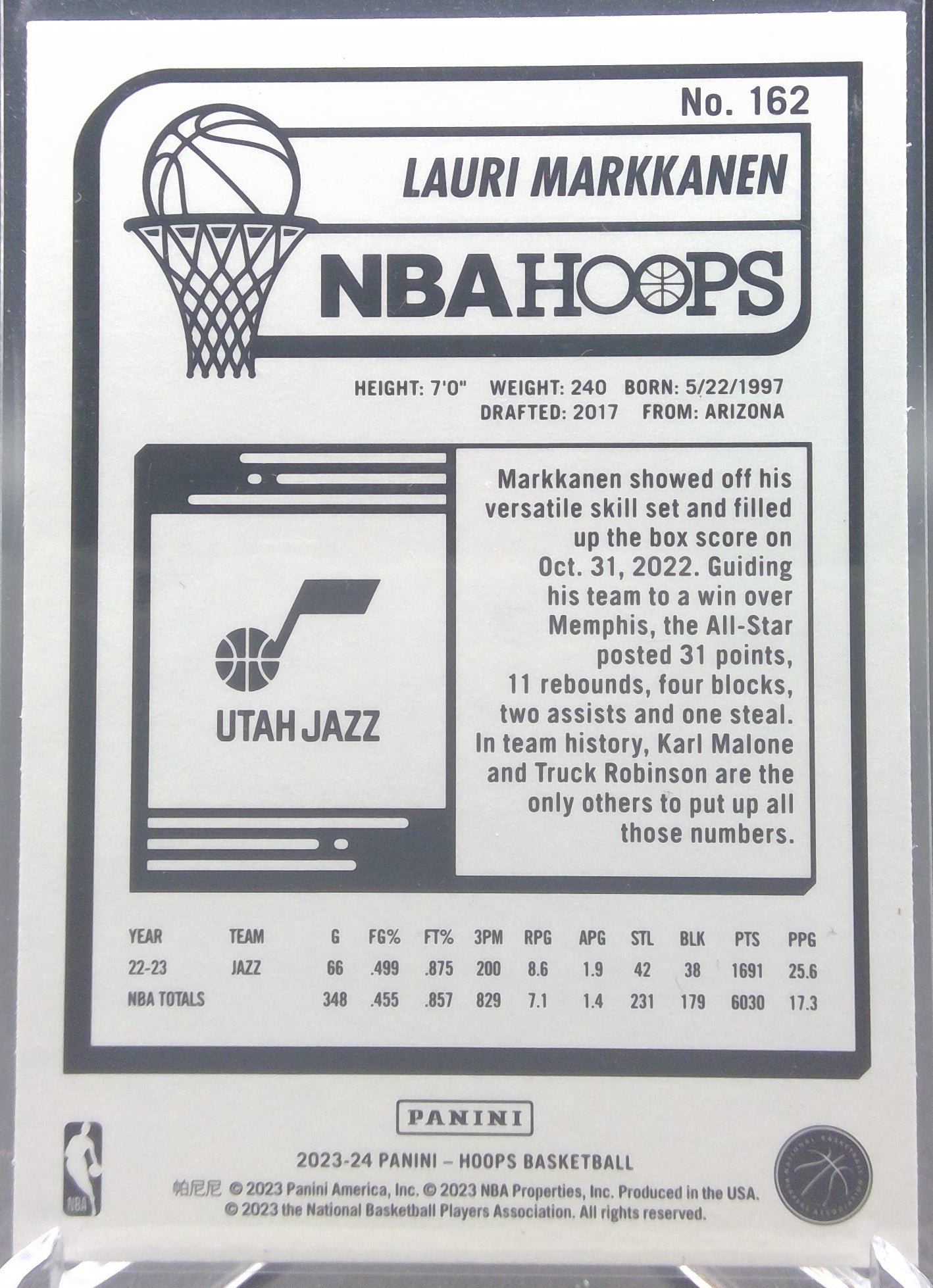 Lauri Markkanen #162