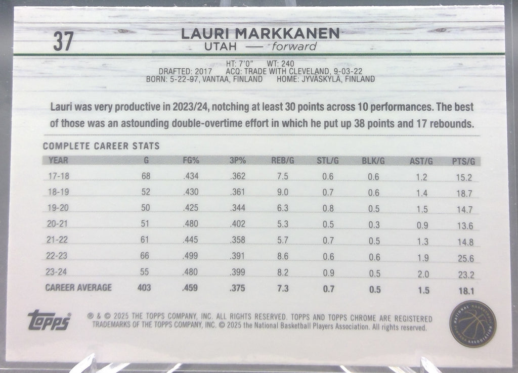 Lauri Markkanen #37