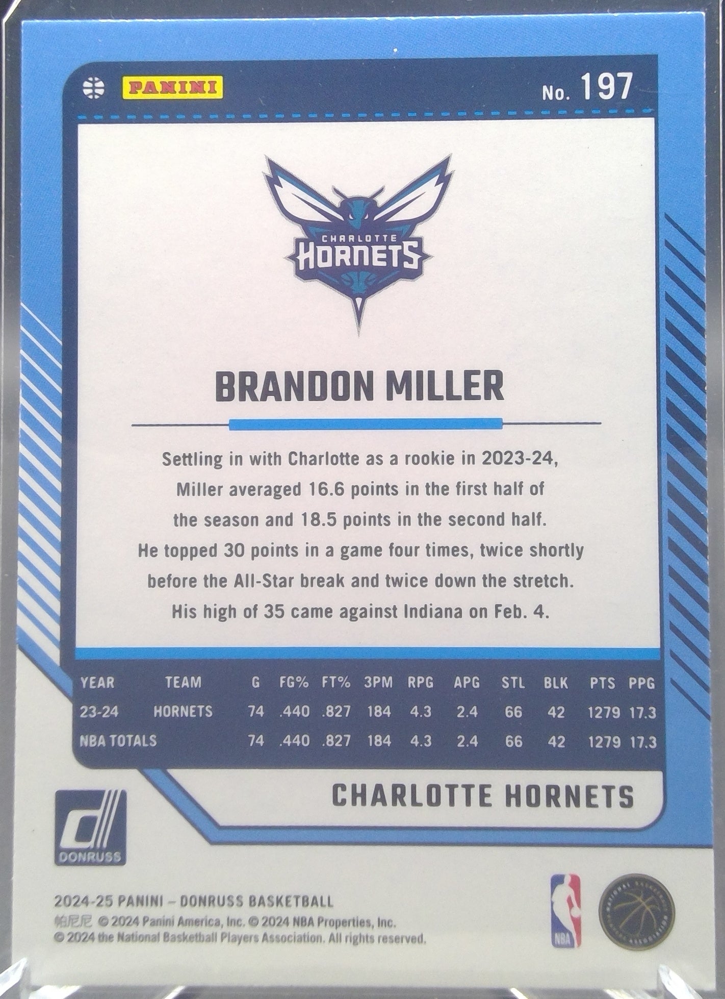 Brandon Miller #197