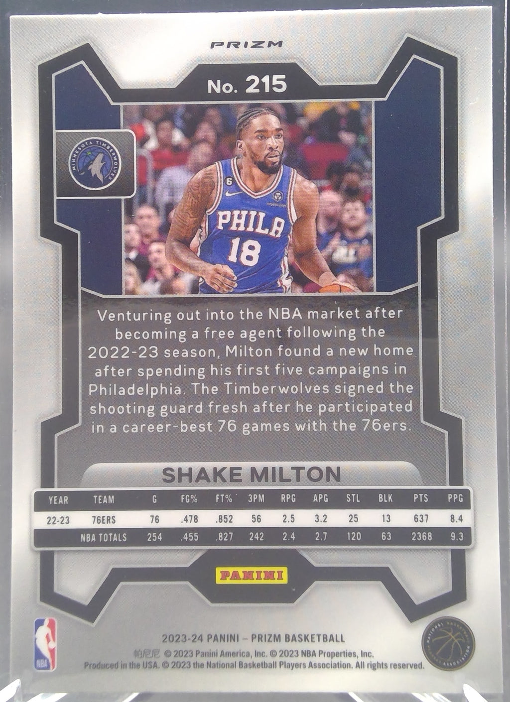 Shake Milton #215