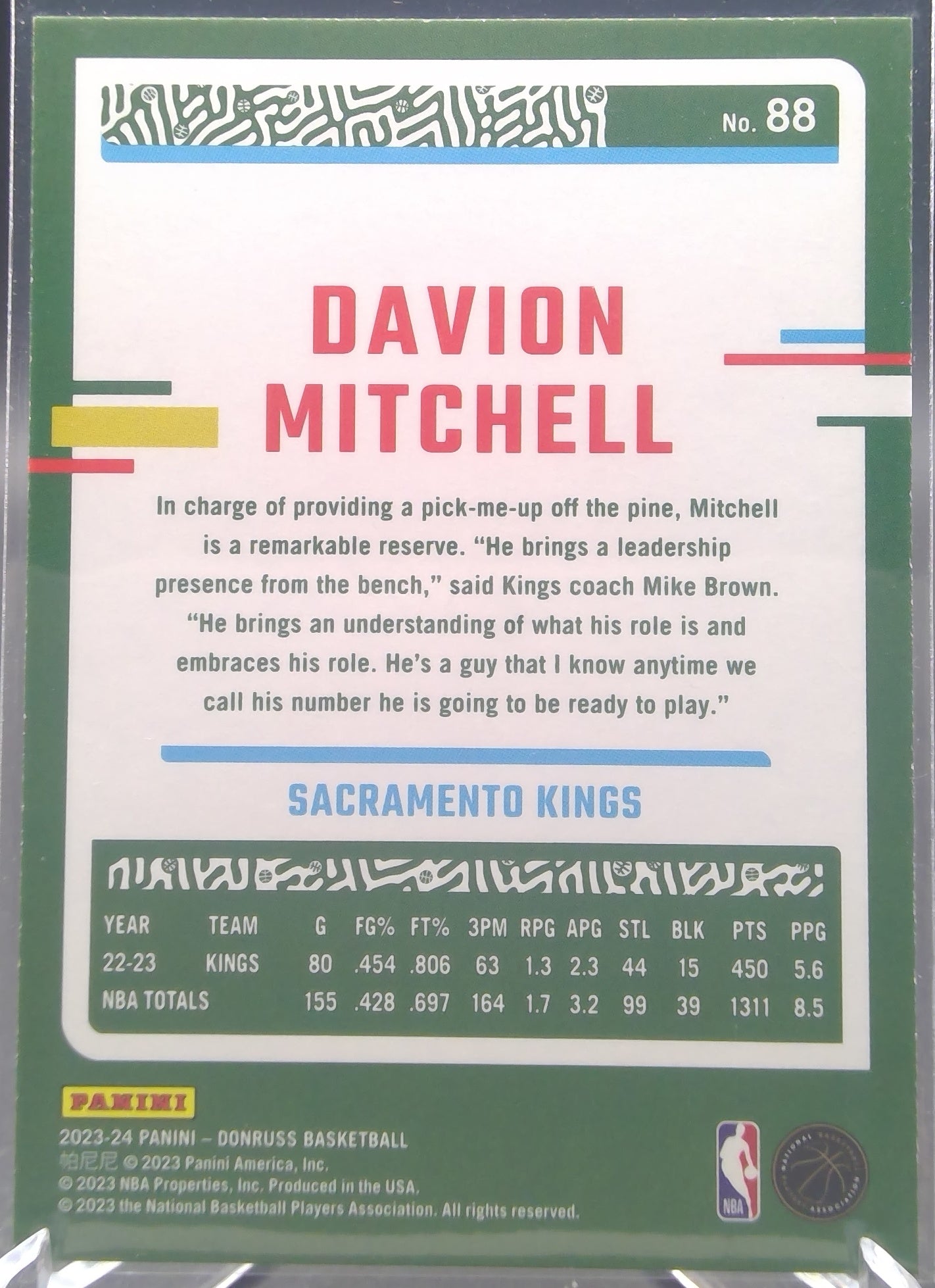 Davion Mitchell #88