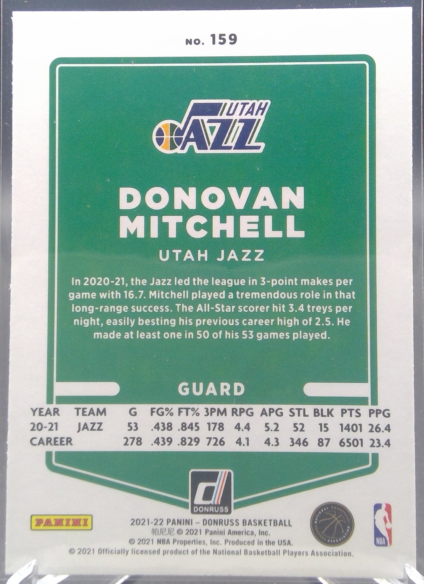 Donovan Mitchell #159