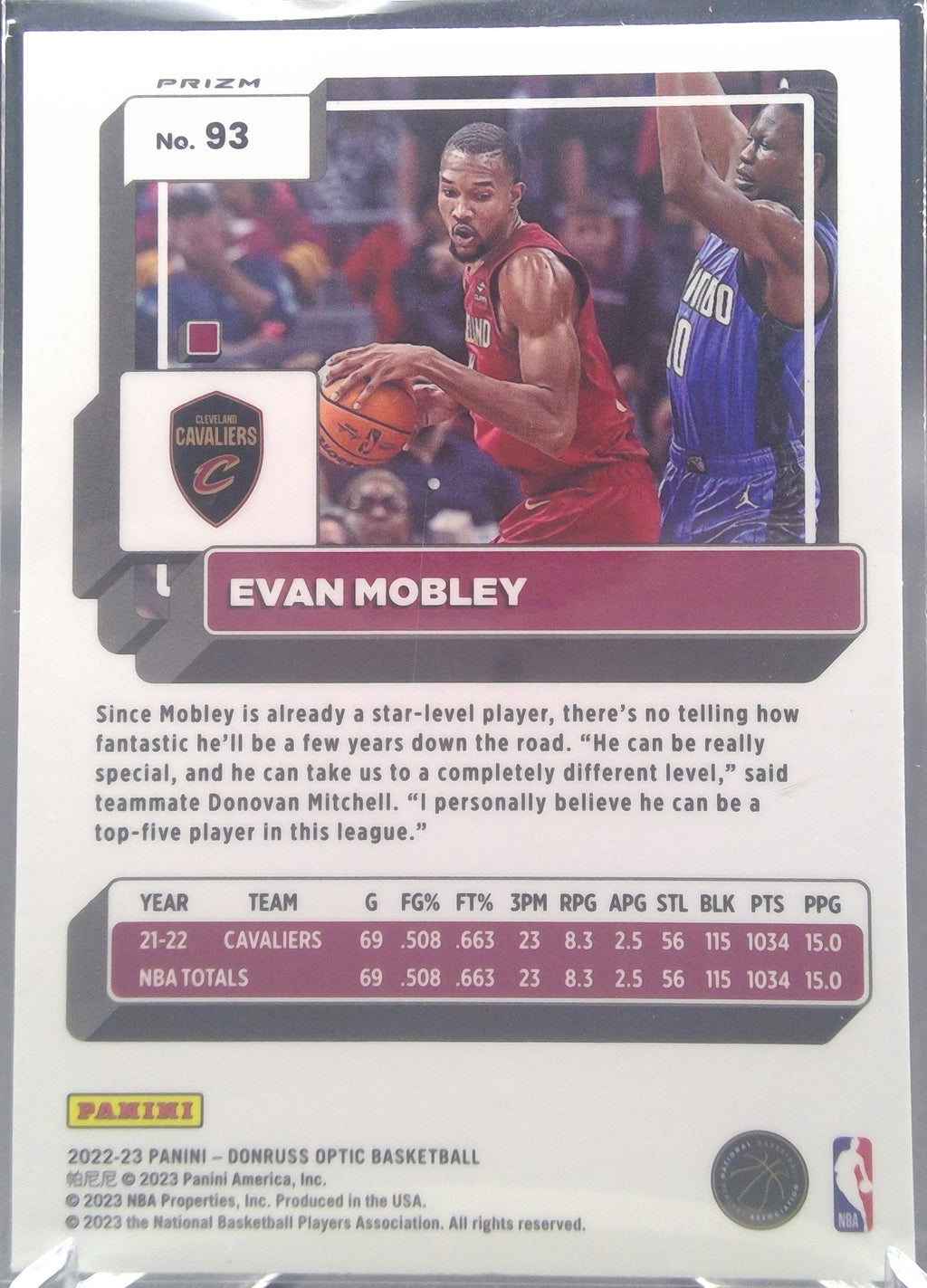 Evan Mobley #93