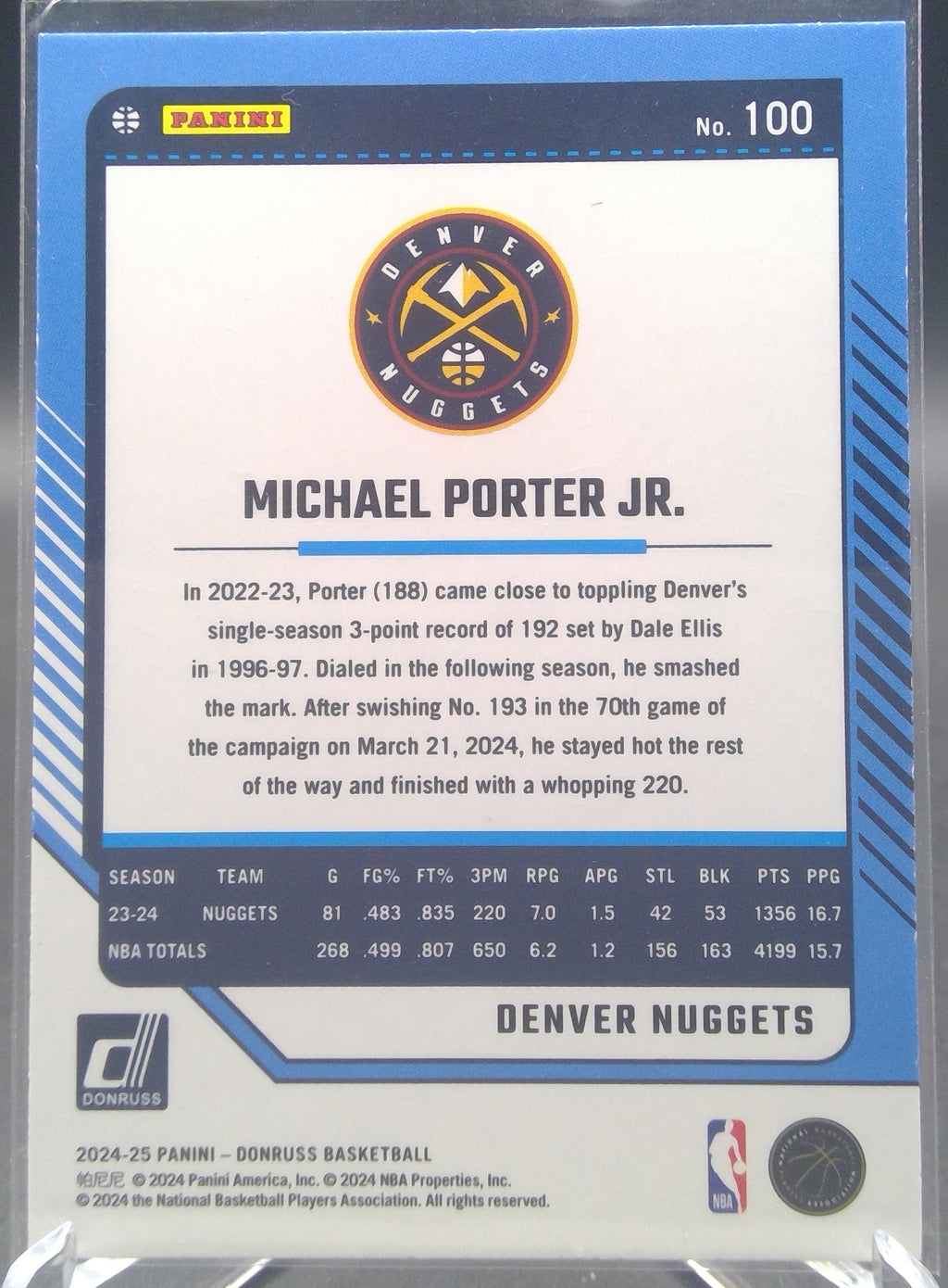 Michael Porter Jr. #100