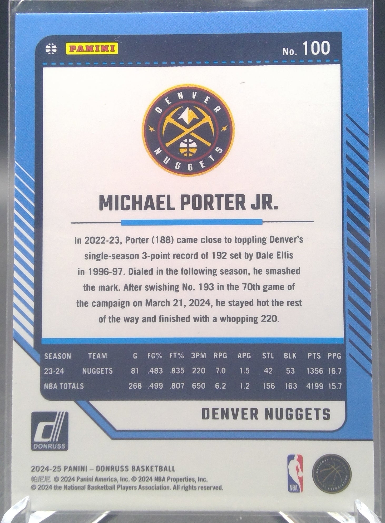 Michael Porter Jr. #100