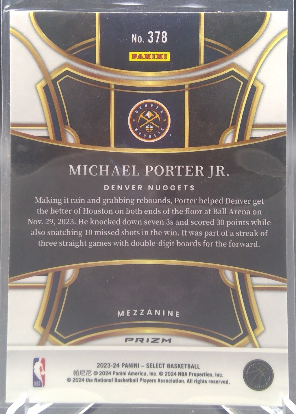 Michael Porter Jr. #378