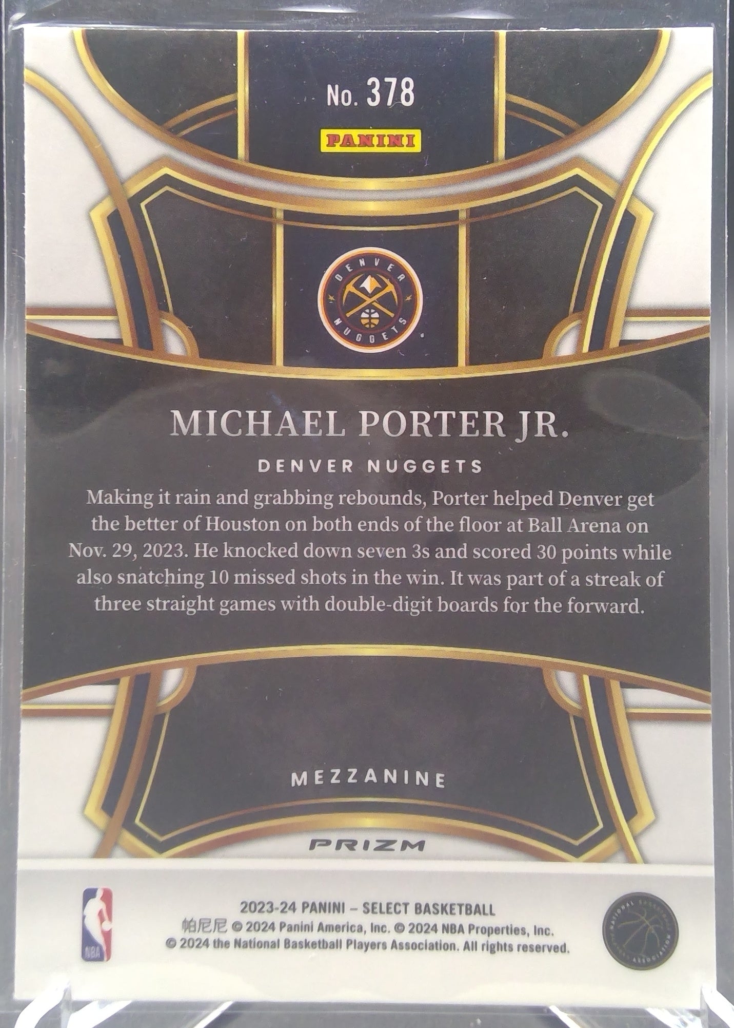Michael Porter Jr. #378