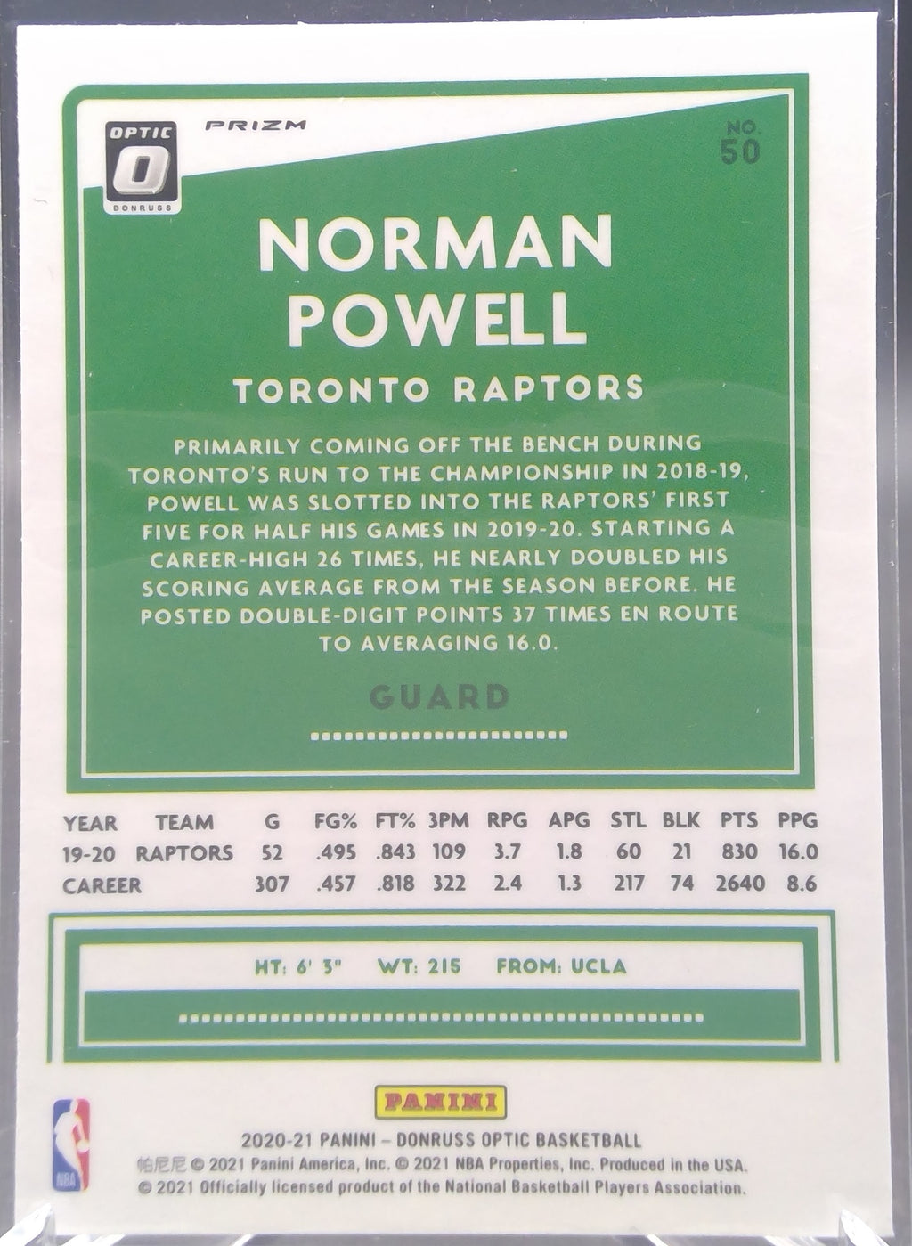 Norman Powell #50