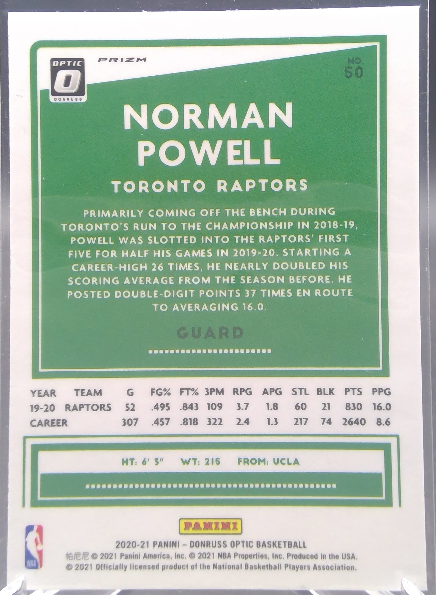 Norman Powell #50