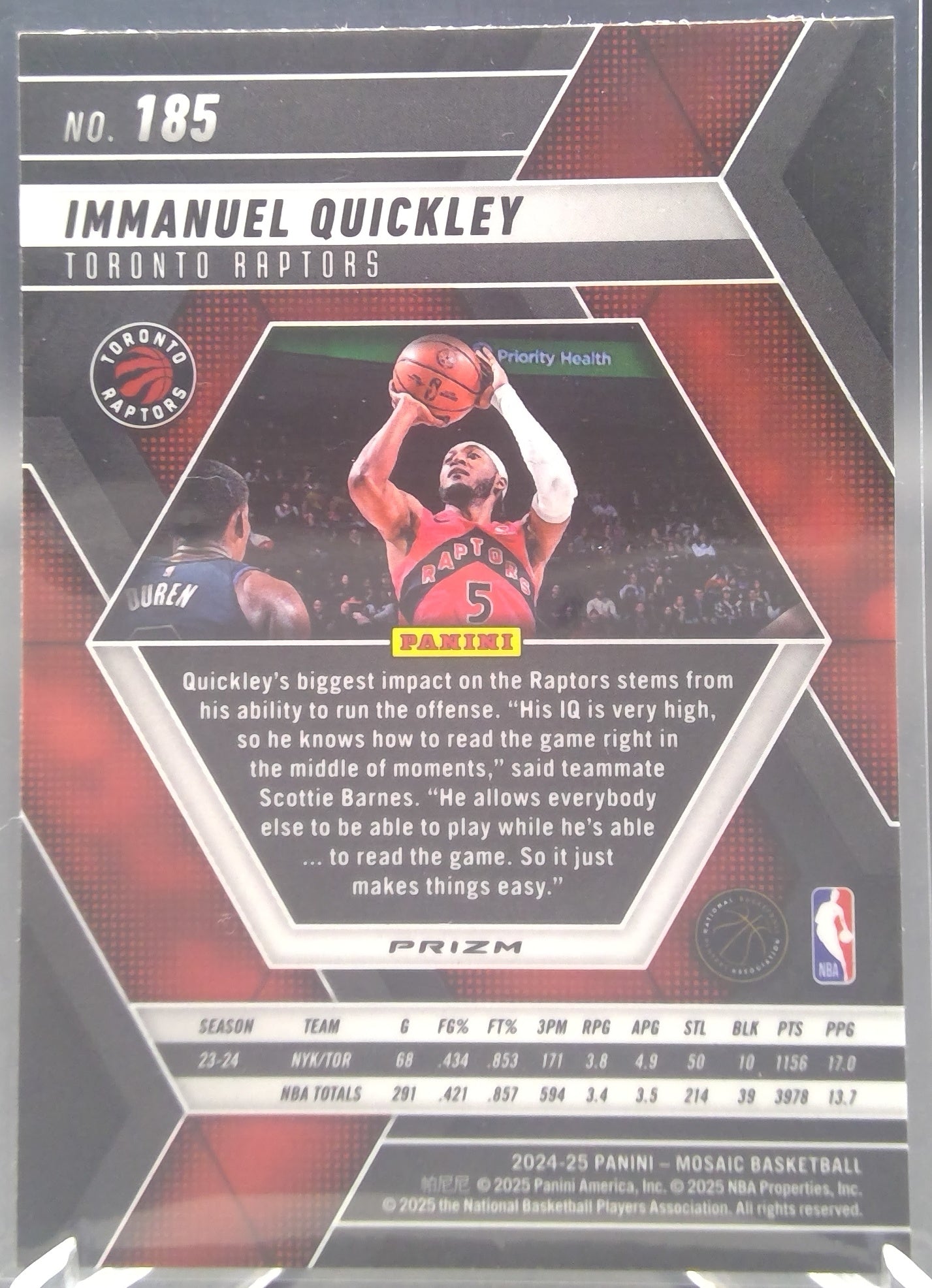 Immanuel Quickley #185