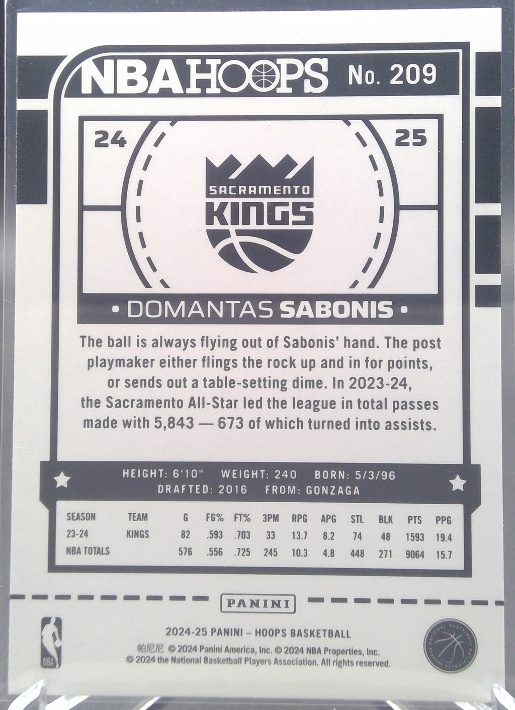 Domantas Sabonis #209