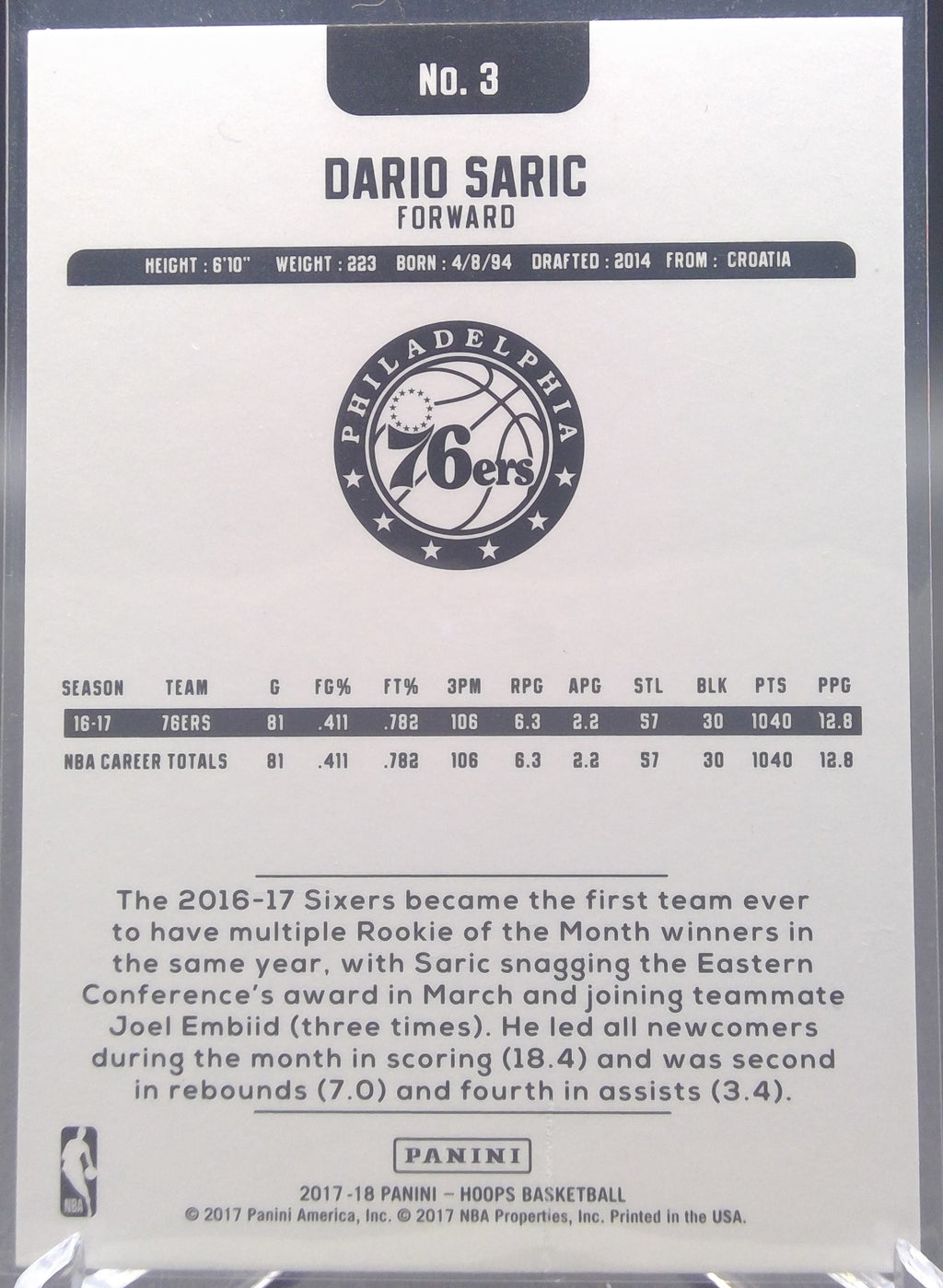 Dario Saric #3