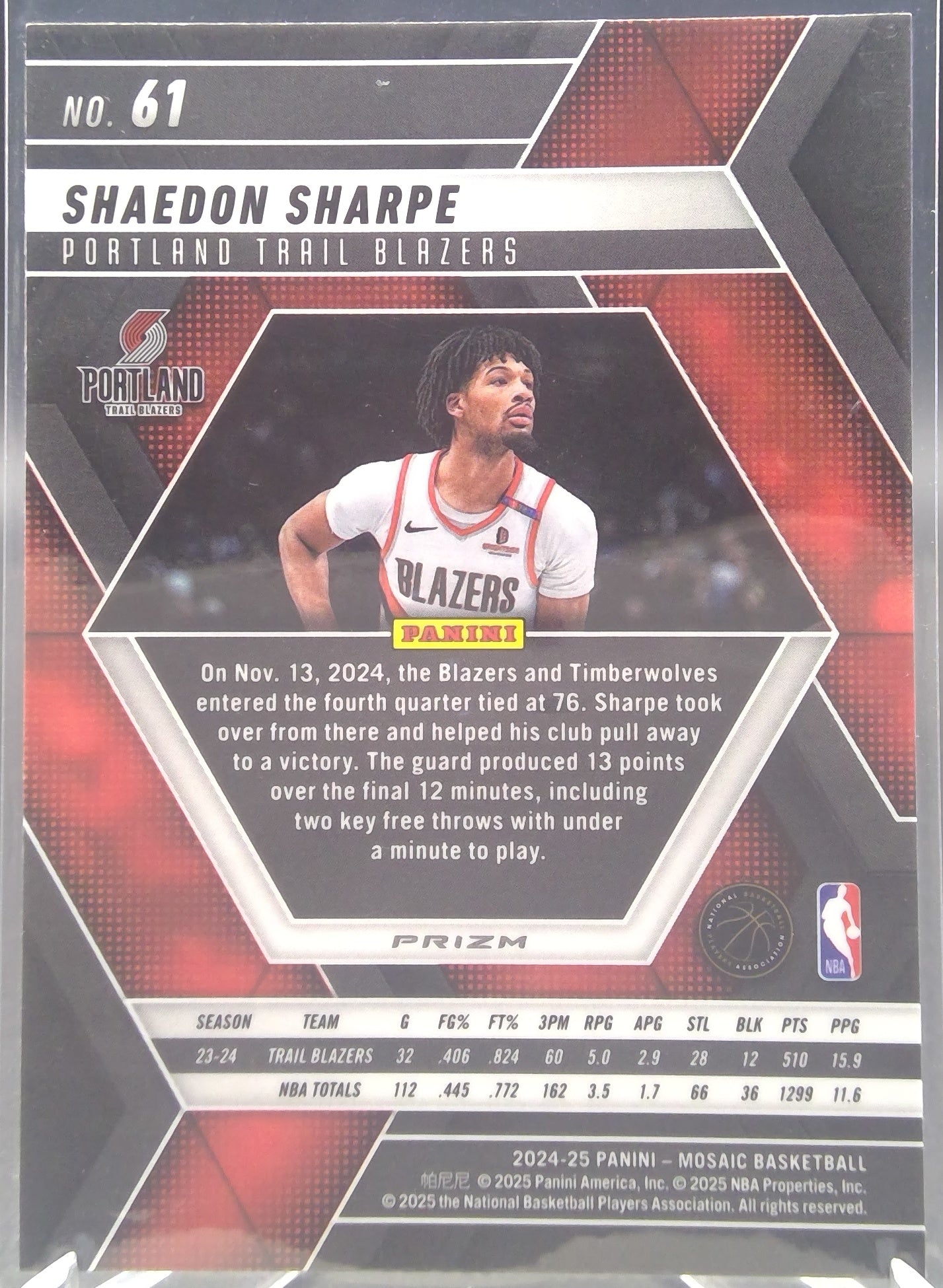Shaedon Sharpe #61