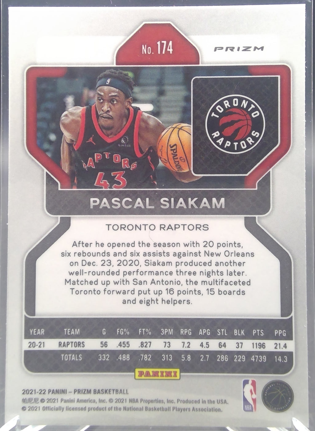 Pascal Siakam #174