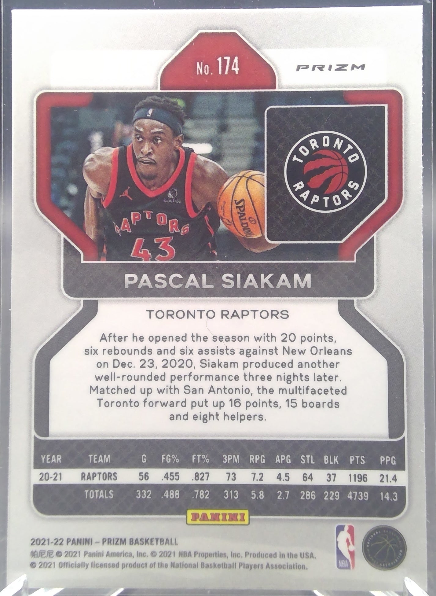 Pascal Siakam #174
