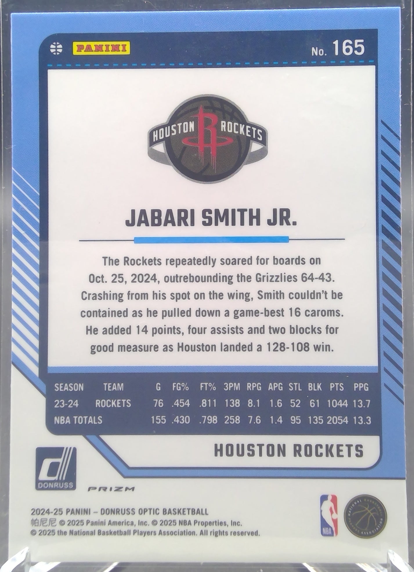 Jabari Smith Jr. #165