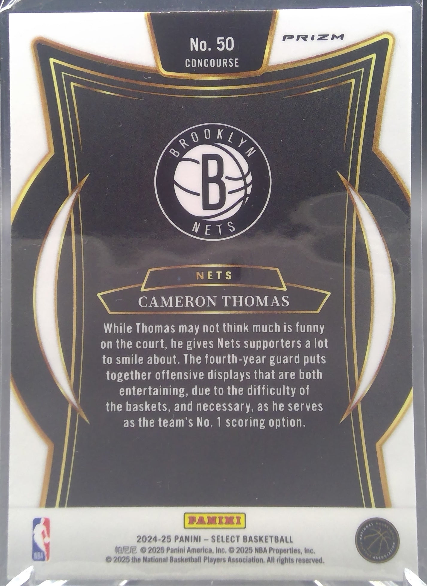 Cameron Thomas #50