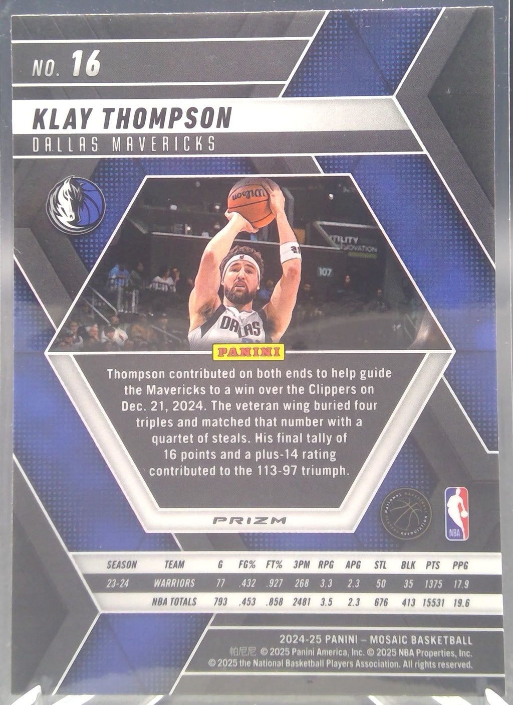 Klay Thompson #16