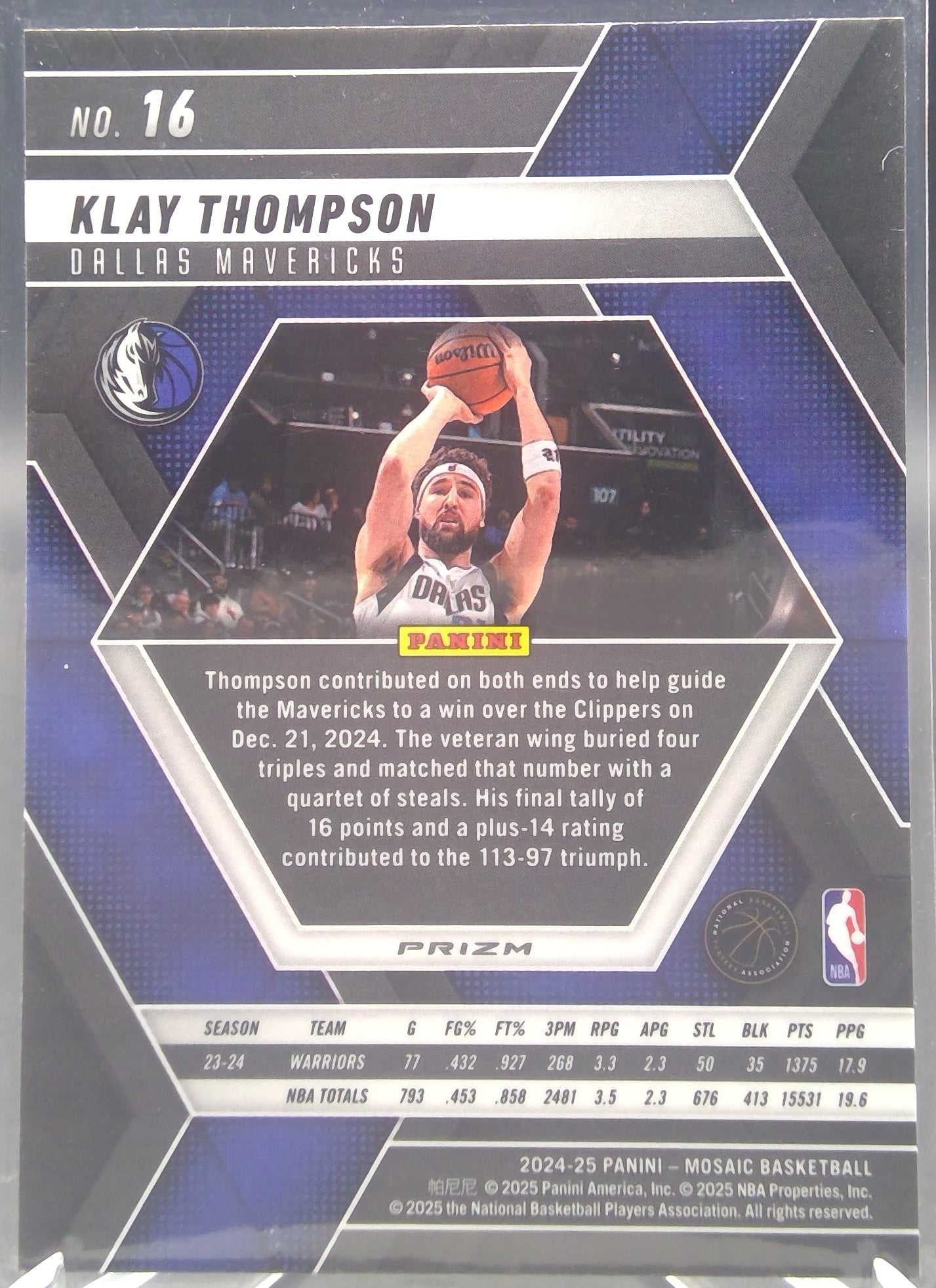 Klay Thompson #16