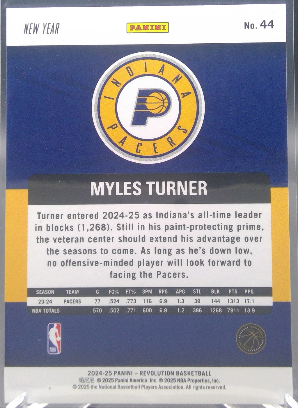 Myles Turner #44