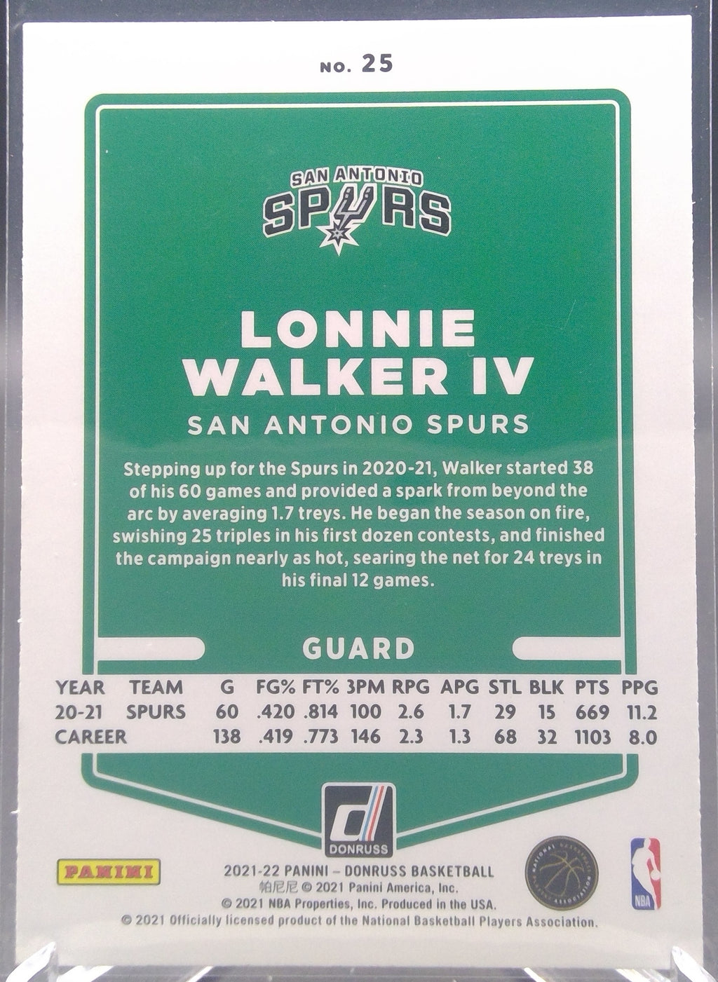 Lonnie Walker IV #25