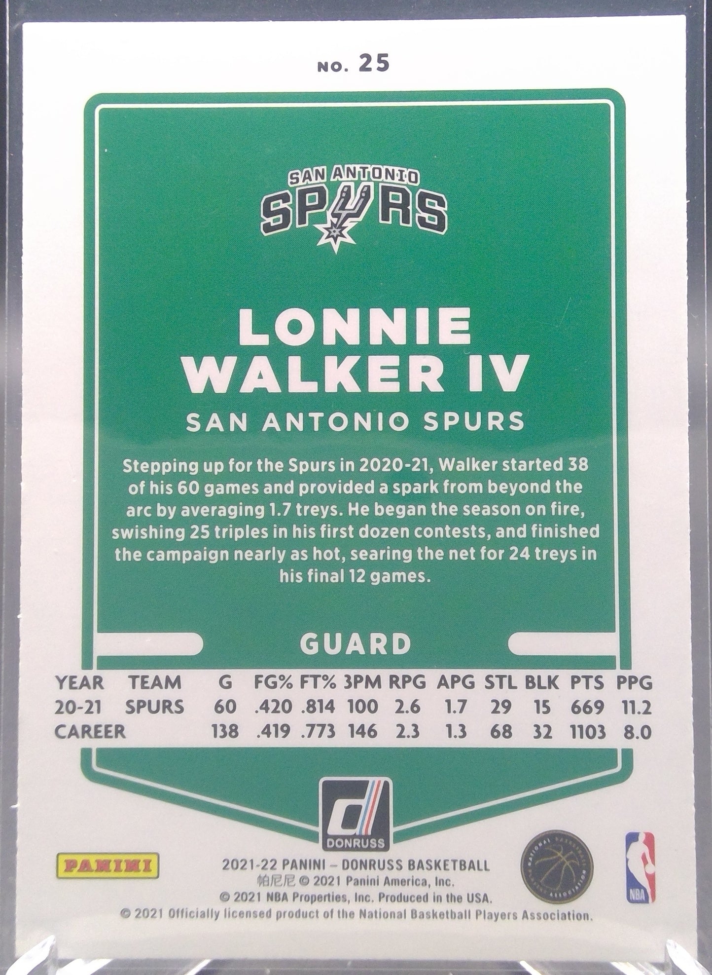 Lonnie Walker IV #25