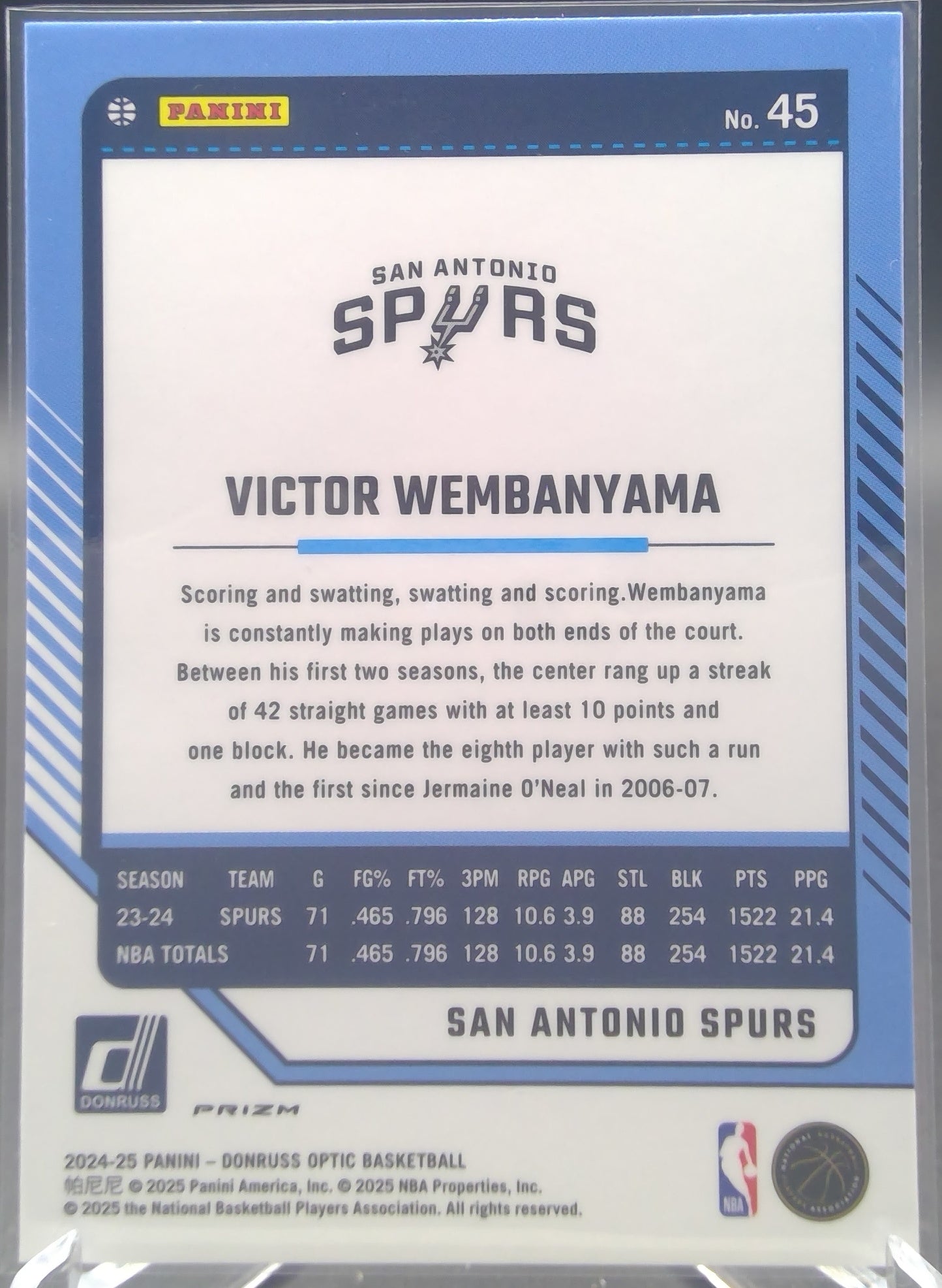 Victor Wembanyama #45