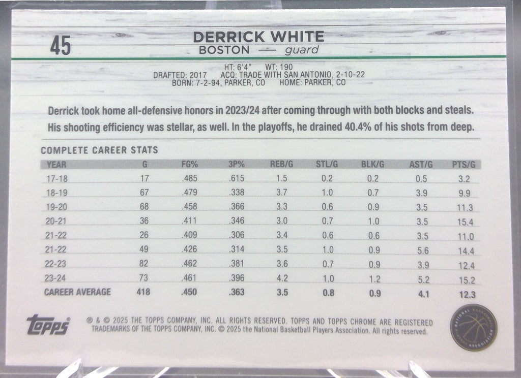 Derrick White #45