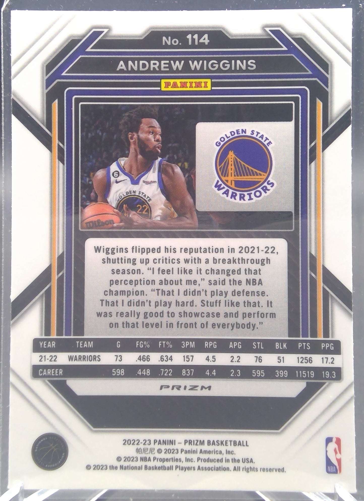 Andrew Wiggins #114