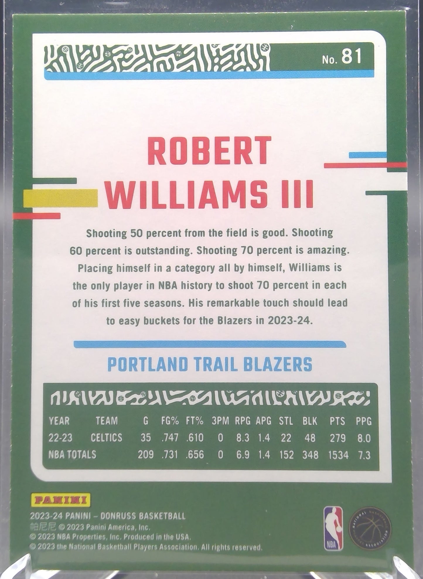 Robert Williams III #81