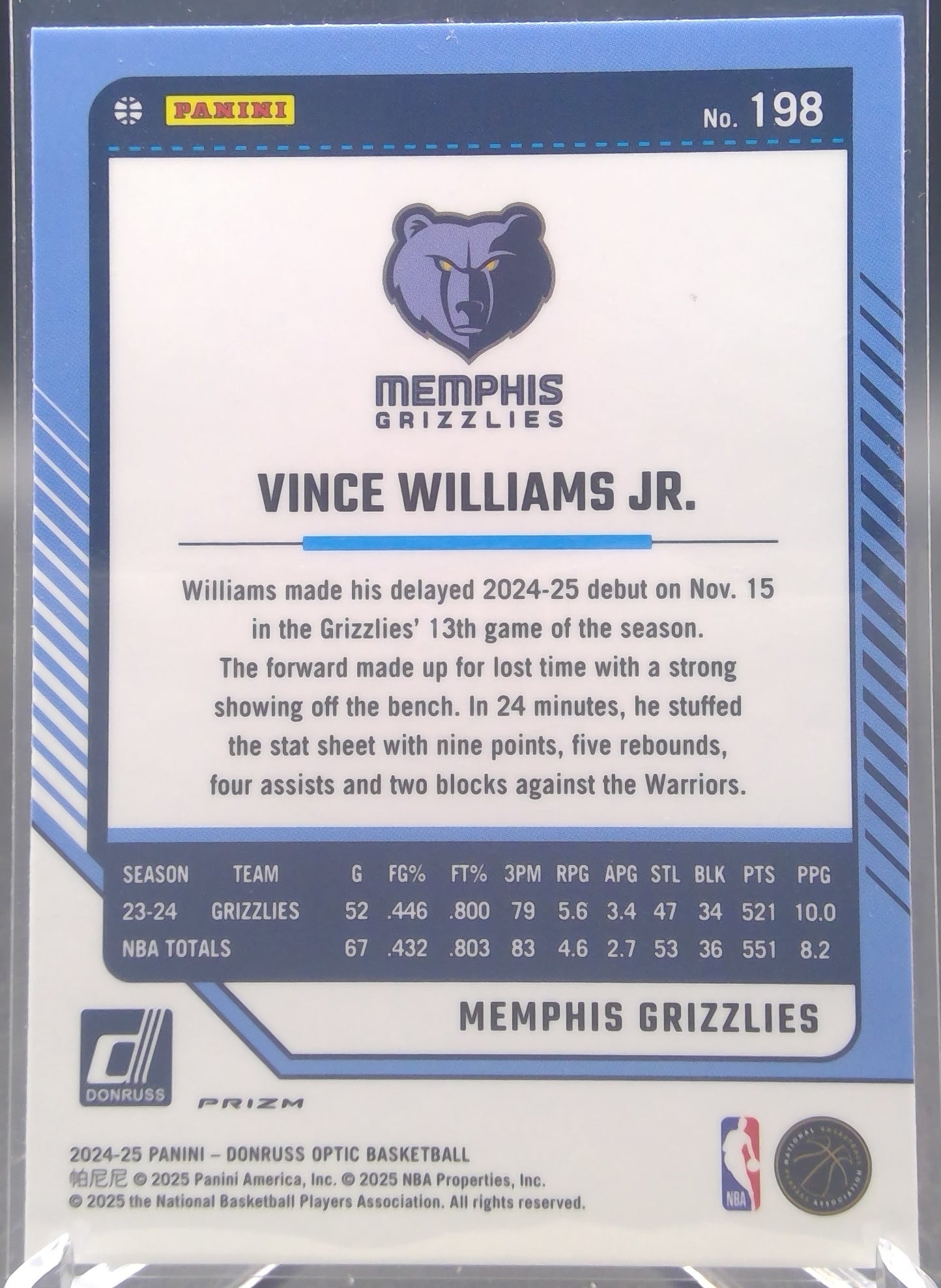 Vince Williams Jr. #198