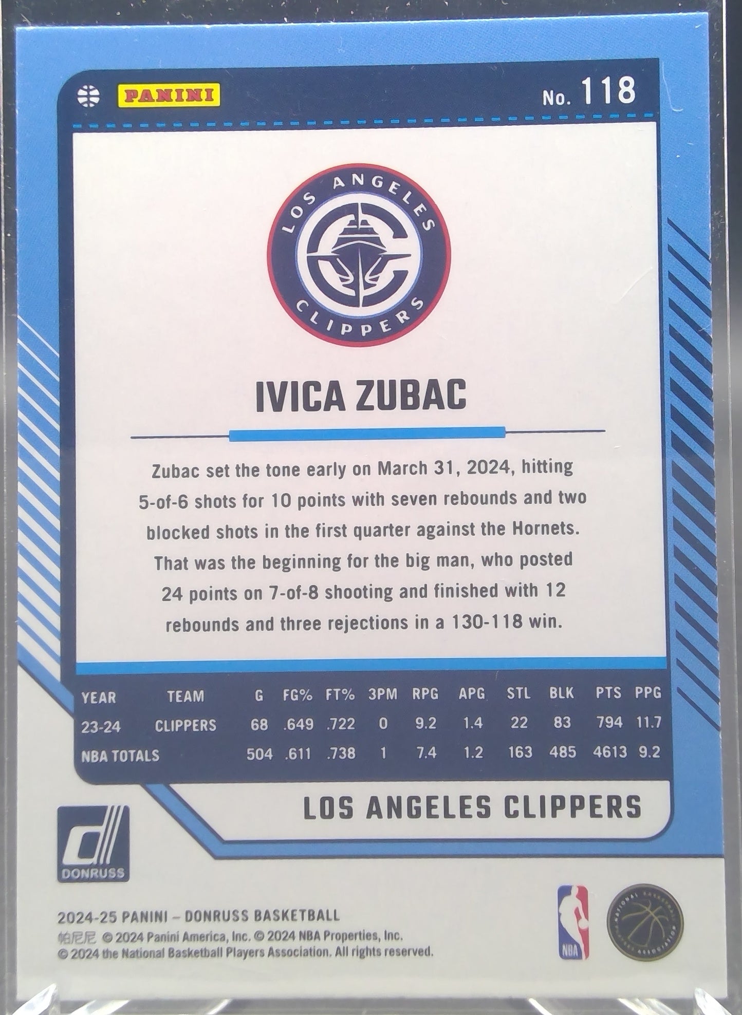 Ivica Zubac #118