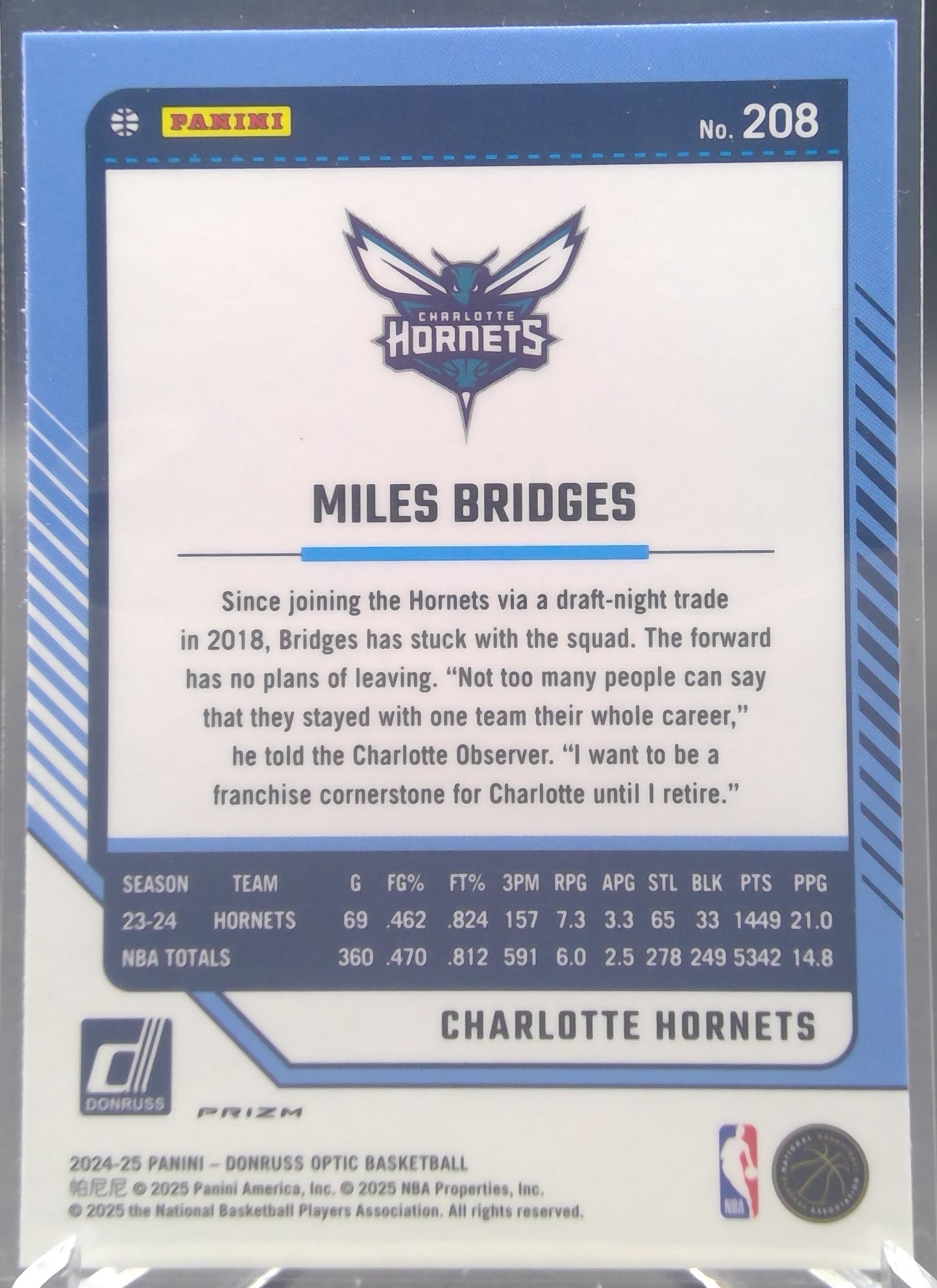 Miles Bridges #208