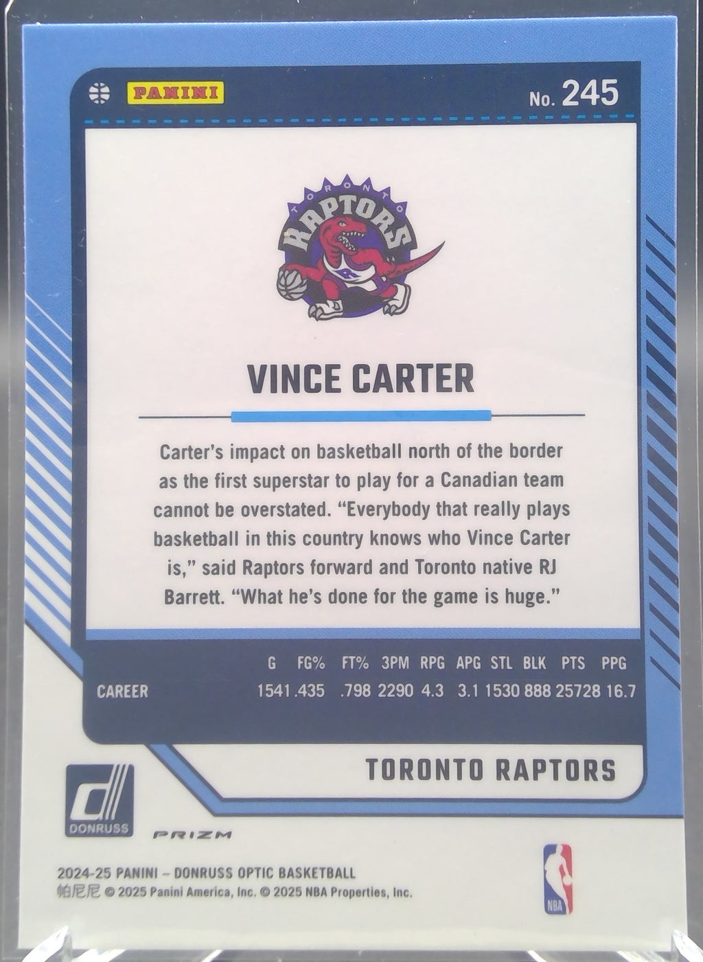 Vince Carter #245