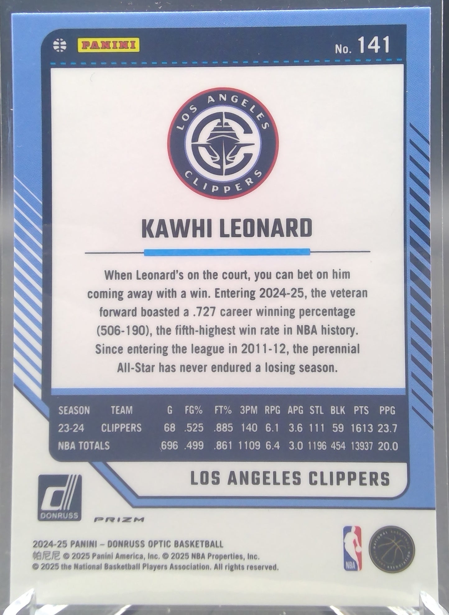 Kawhi Leonard #141
