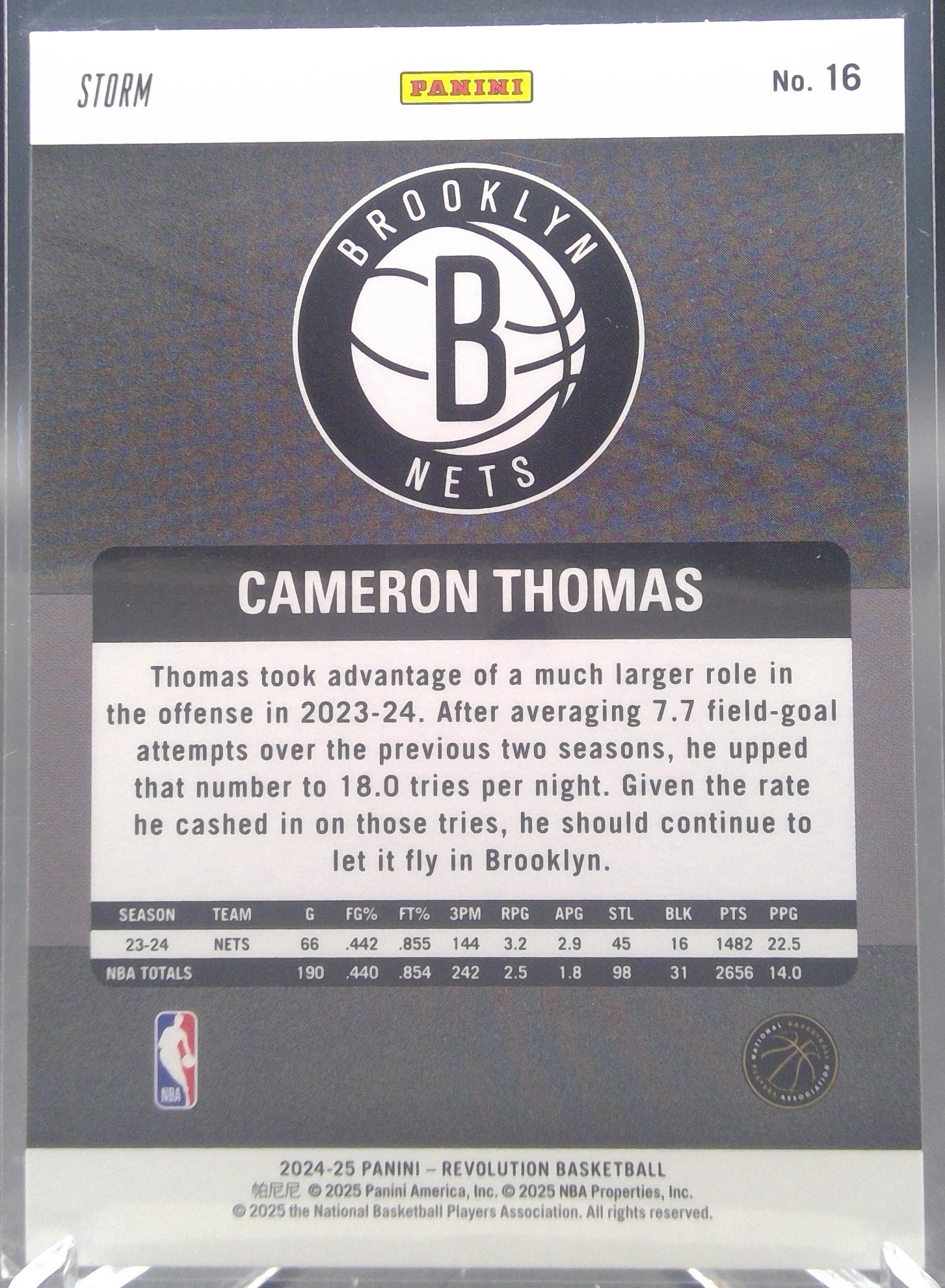 Cameron Thomas #16