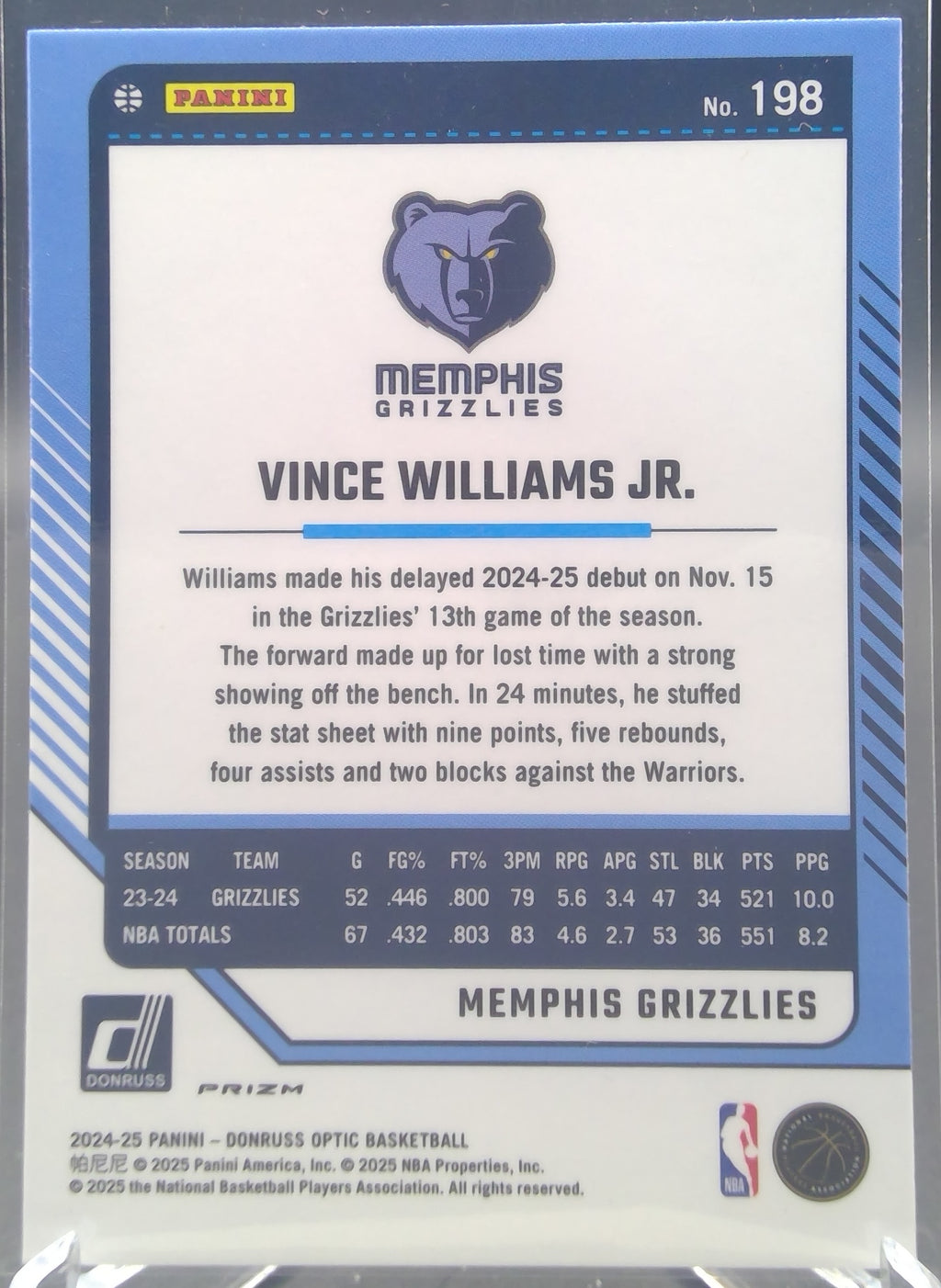 Vince Williams Jr. #198