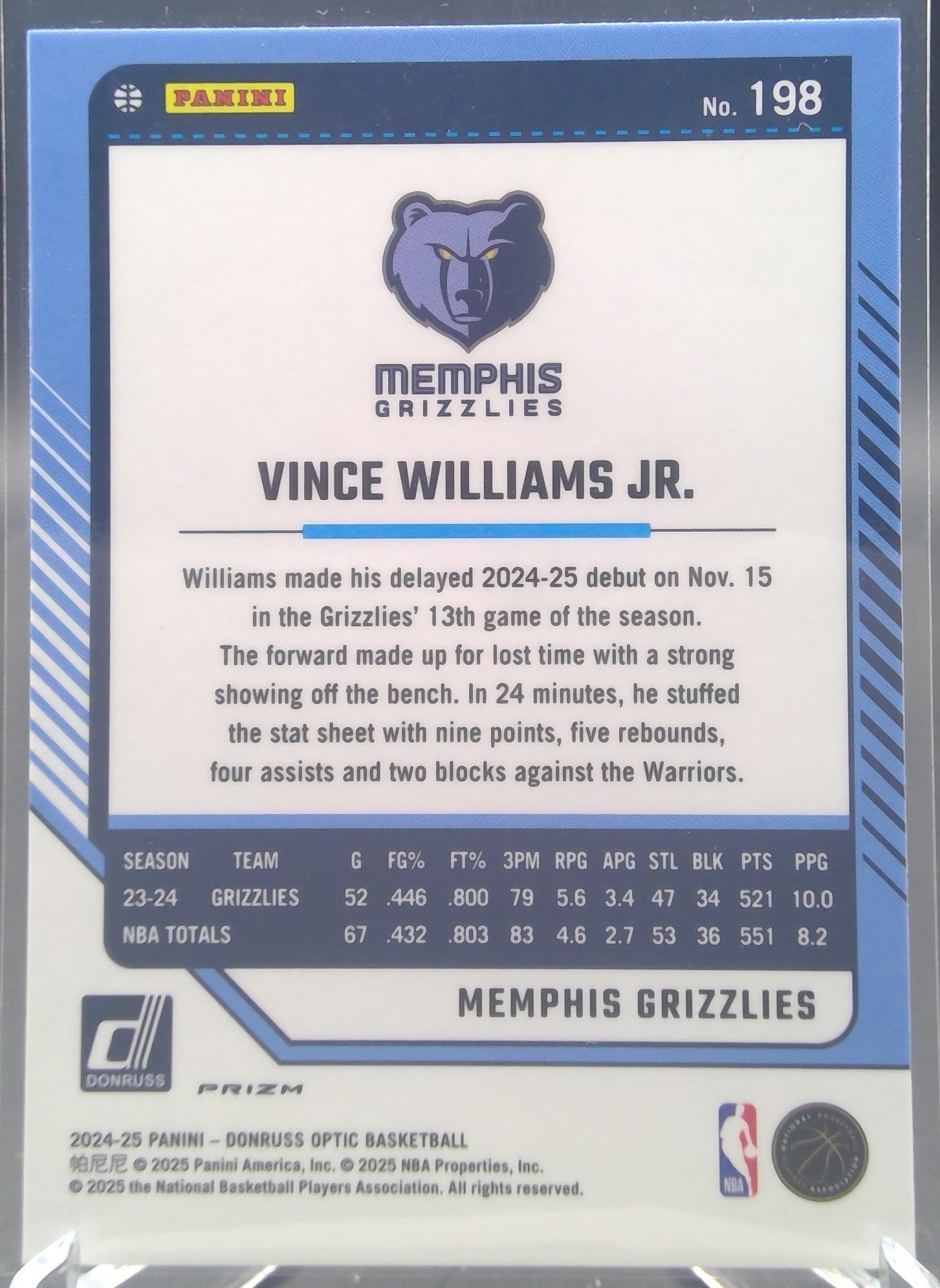 Vince Williams Jr. #198