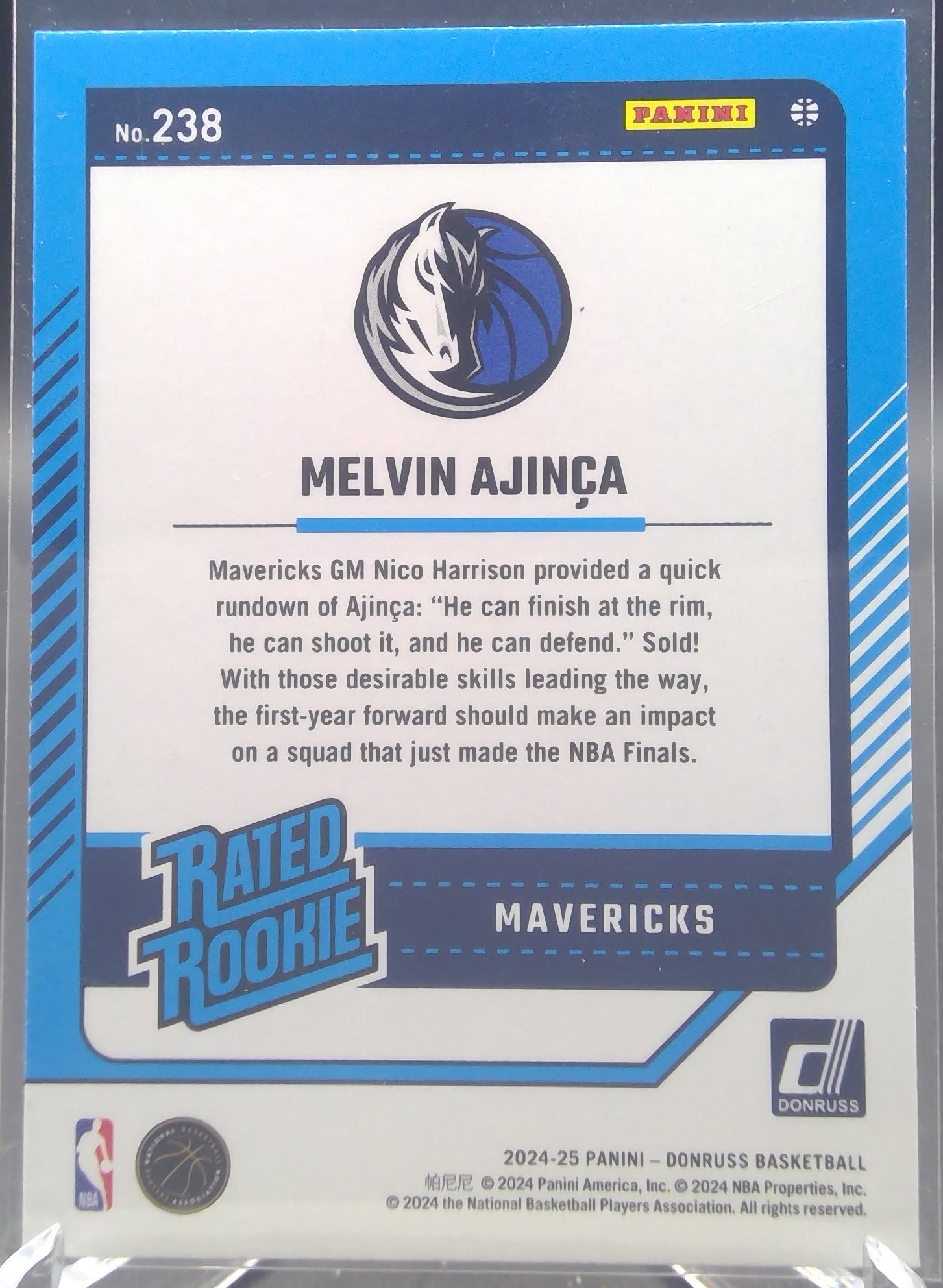 Melvin Ajinca #238