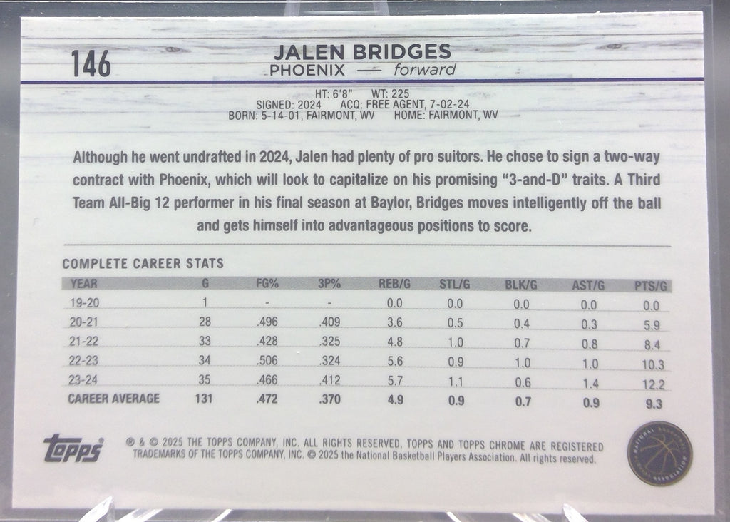 Jalen Bridges #146