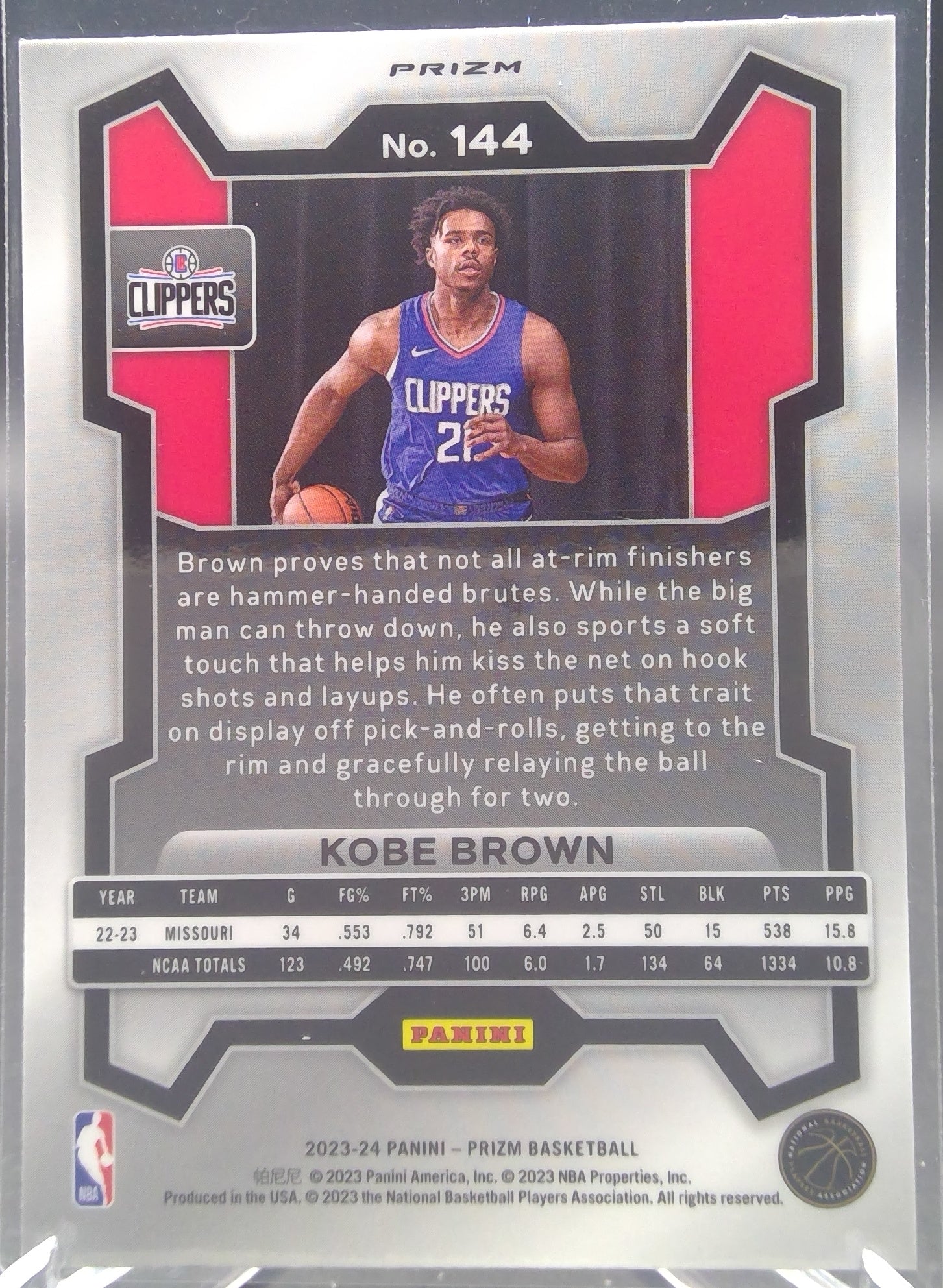 Kobe Brown #144