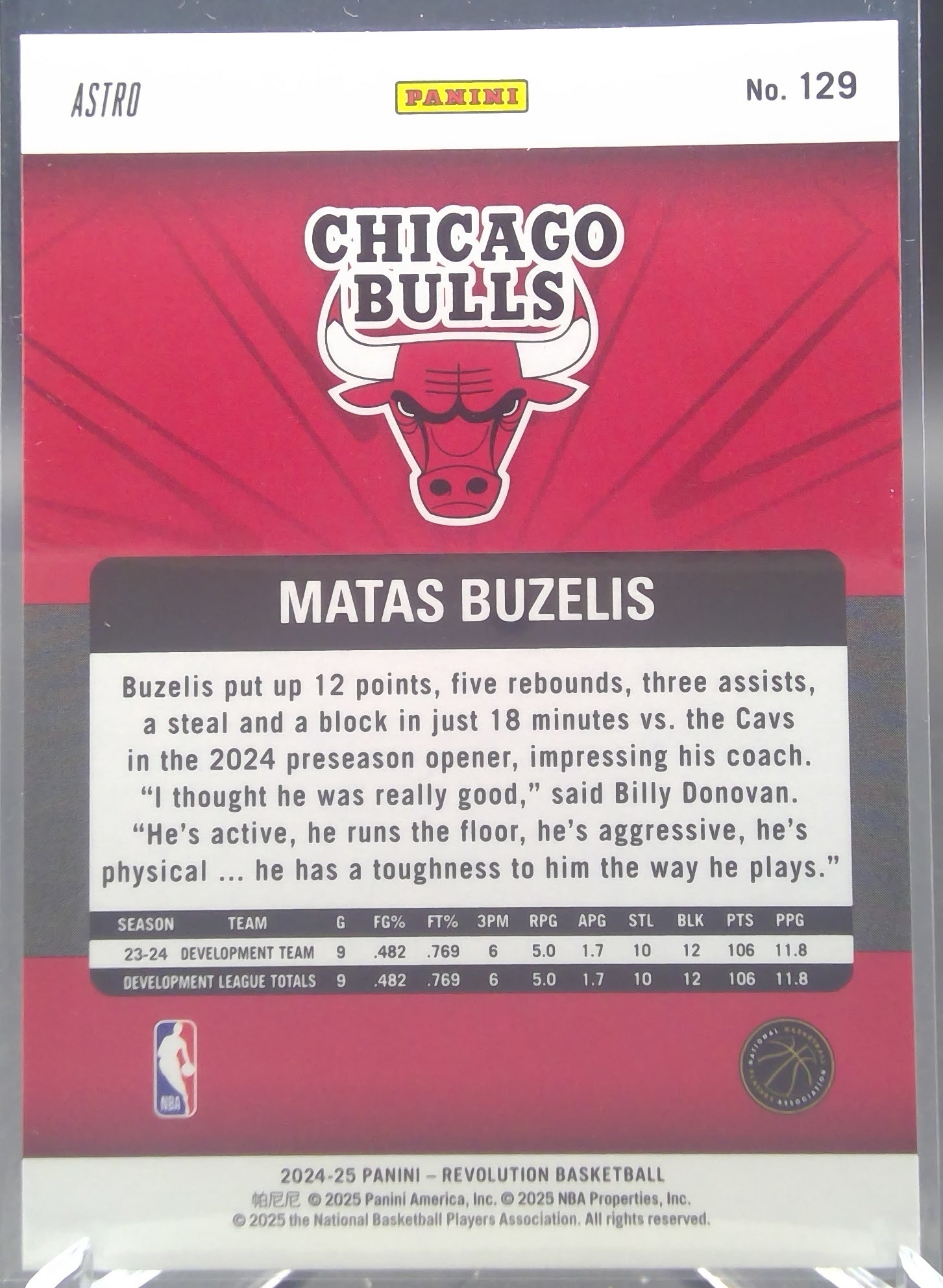 Matas Buzelis #129
