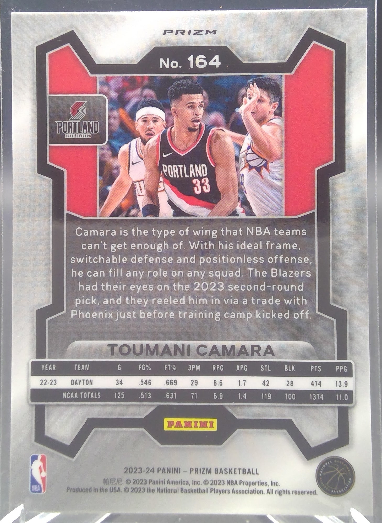 Toumani Camara #164
